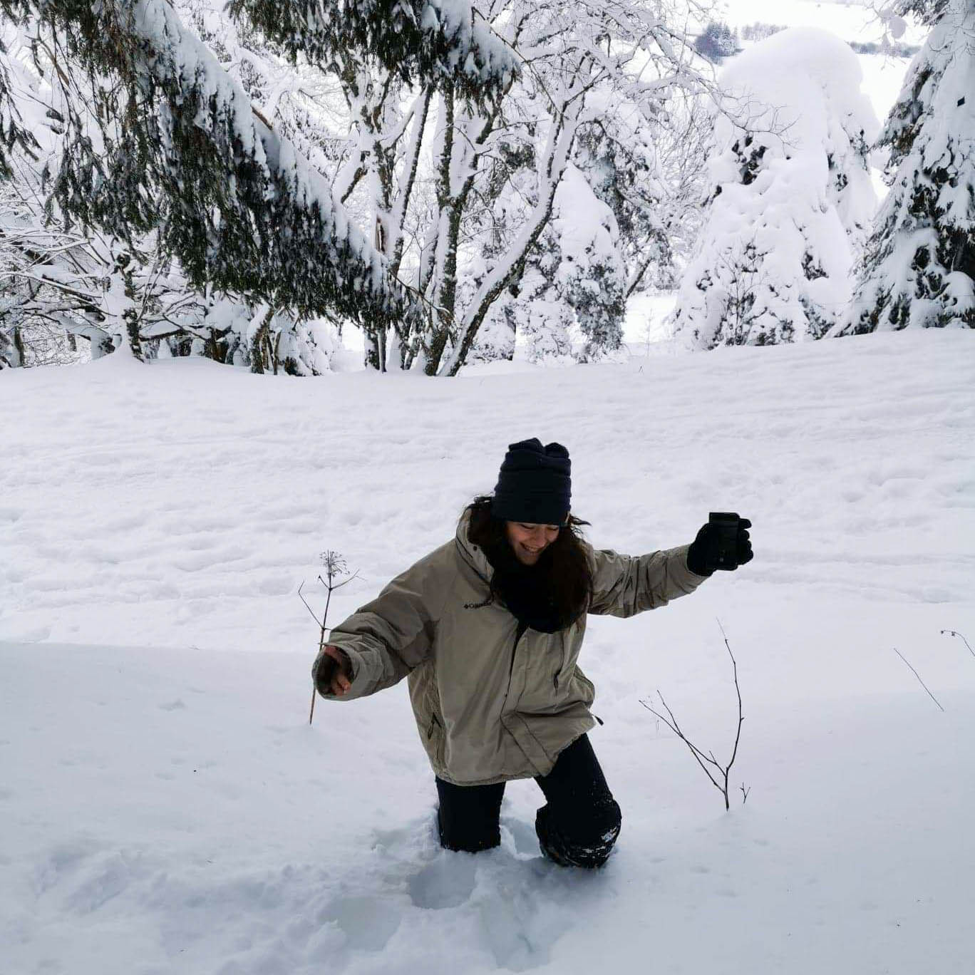 romane photo neige